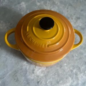 Brand new Le Creuset mini cocotte